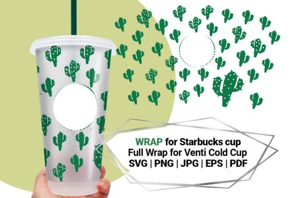 Cactus for Starbucks Cold Cup 24 Oz