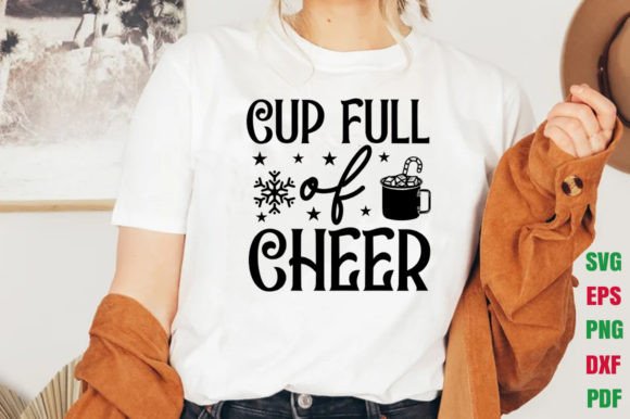 Cup Full of Cheer SVG