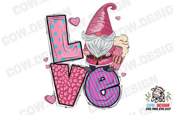 Gnome Love Coffee Cup Valentine’s Day