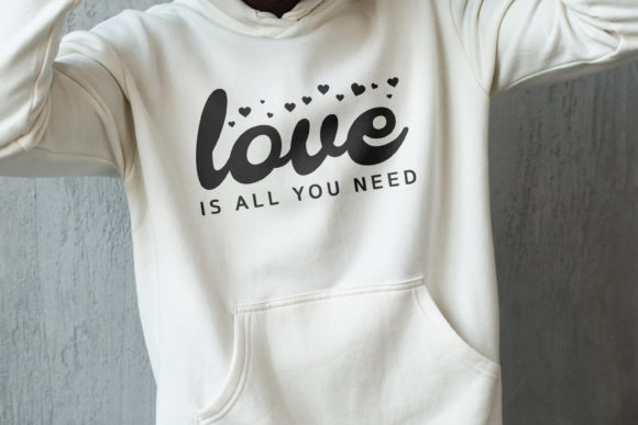 Love Is All You Need SVG, Valentine SVG