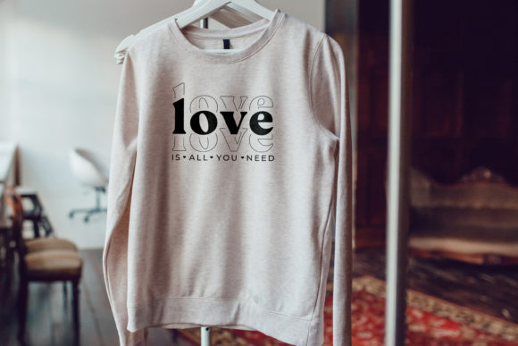 Love Is All You Need SVG, Valentine SVG