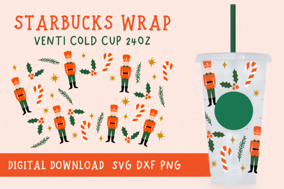 Nutcracker Svg Full Wrap Tumbler Strata