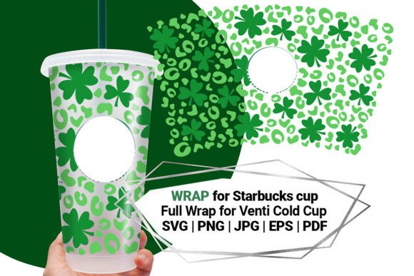 Patrick’s Day Wrap for Starbucks Cup