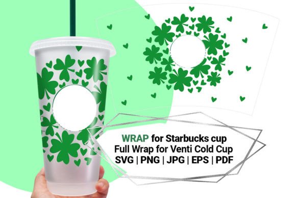 Patrick’s Day Wrap for Starbucks Cup 24