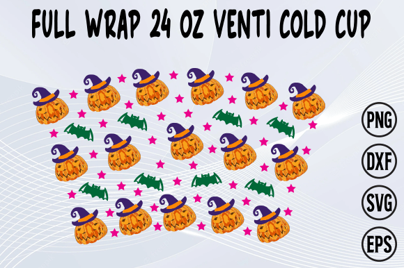 Pumpkin Venti Cold Cup 24oz 1