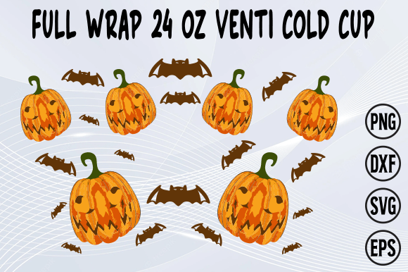Pumpkin Venti Cold Cup 24oz 3