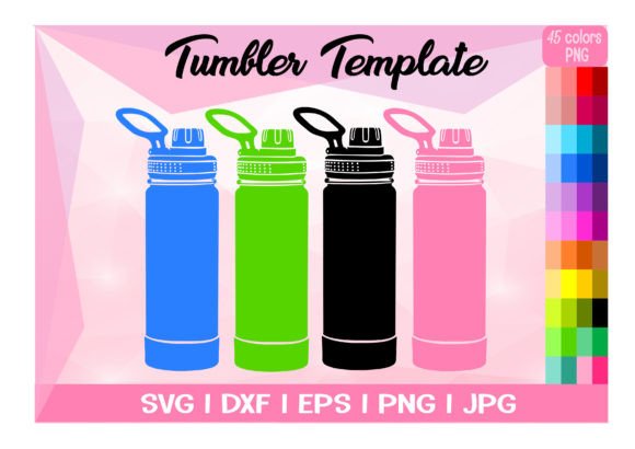 Tumbler Clipart Travel Mug SVG Cut Files